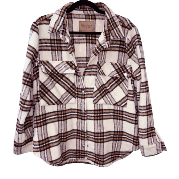 BLANKNYC plaid Button-Up Shirt size Medium - Picture 1 of 7